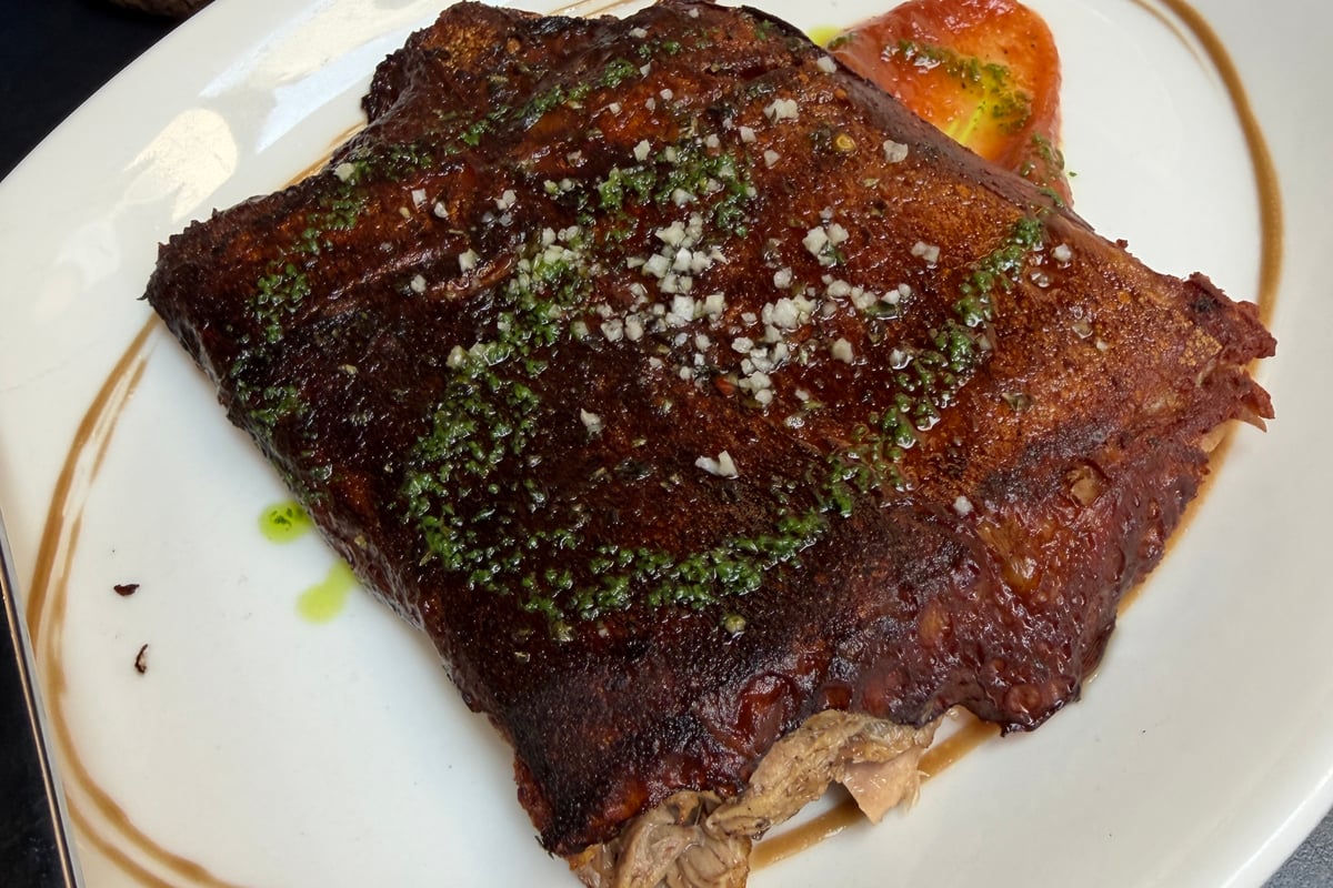 Cochinillo at Cuchara de San Telmo
