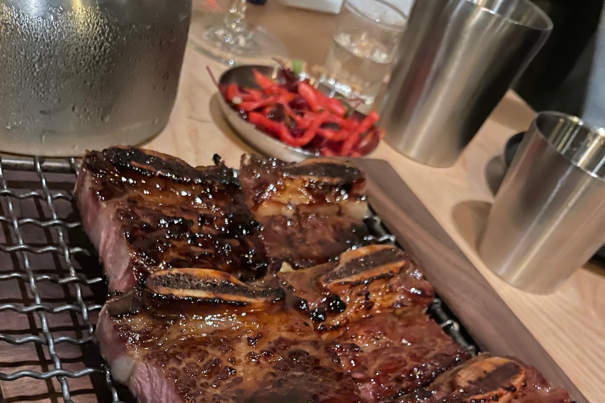 Double-Cut Galbi at San Ho Won